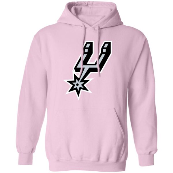 San Antonio Spurs Basketball  Unisex Sizing Blend Material Pullover Hoodie - Image 7