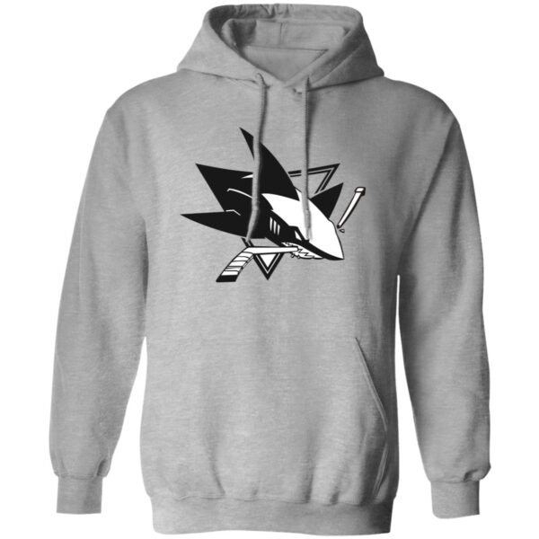 San Jose Sharks Ice hockey  Unisex Sizing Blend Material Pullover Hoodie - Image 2