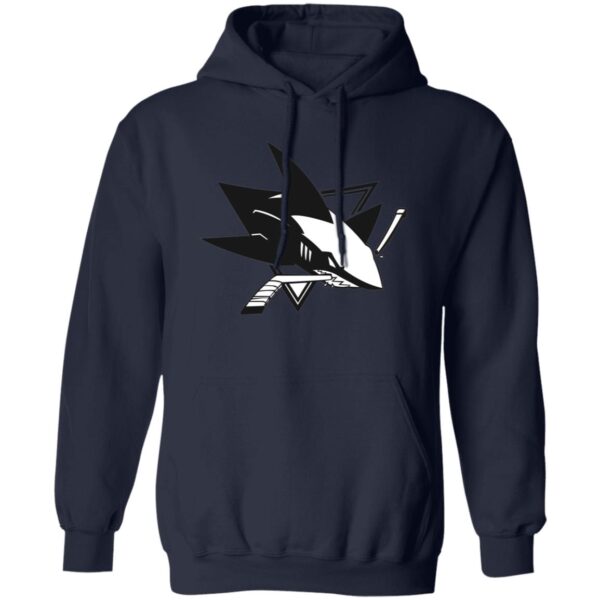 San Jose Sharks Ice hockey  Unisex Sizing Blend Material Pullover Hoodie - Image 5