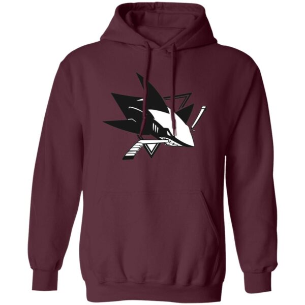 San Jose Sharks Ice hockey  Unisex Sizing Blend Material Pullover Hoodie - Image 8