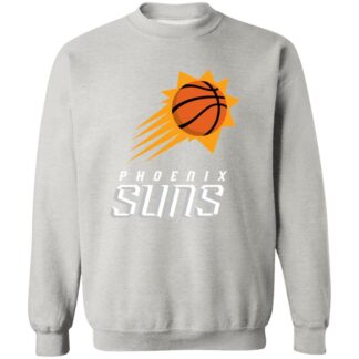 Phoenix Suns Basketball  Unisex Sizing Blend Material Crewneck Pullover Sweatshirt