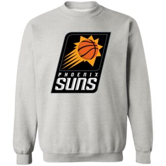 Phoenix Suns Basketball  Unisex Sizing Blend Material Crewneck Pullover Sweatshirt