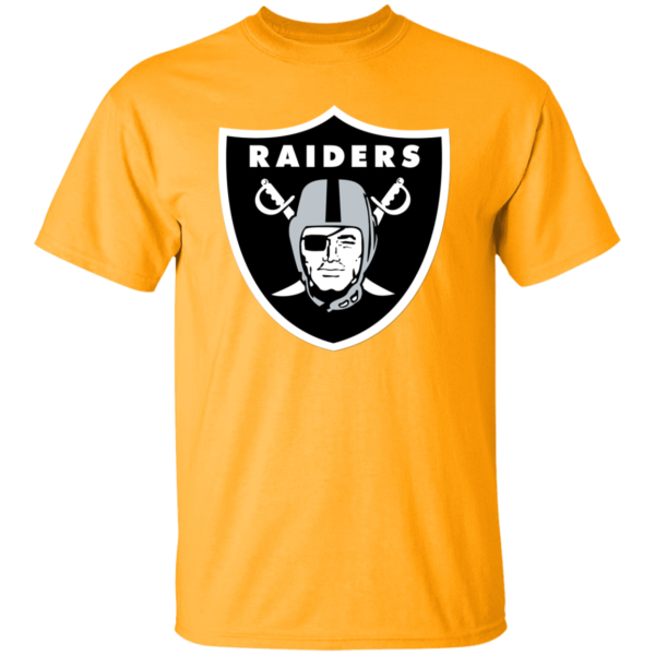 Las Vegas Raiders football  Unisex Cotton. T-Shirt - Image 3