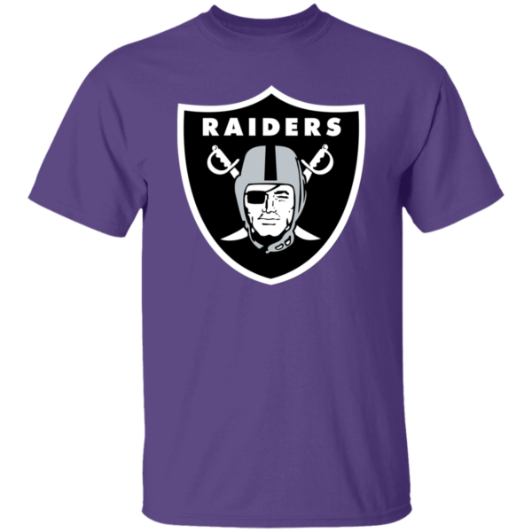 Las Vegas Raiders football  Unisex Cotton. T-Shirt - Image 8